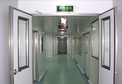 凈化彩鋼板門窗制作施工案例